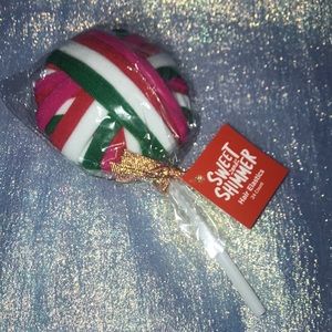 6/$15 24pc Sweet & Shimmer Hair Tie Lollipop